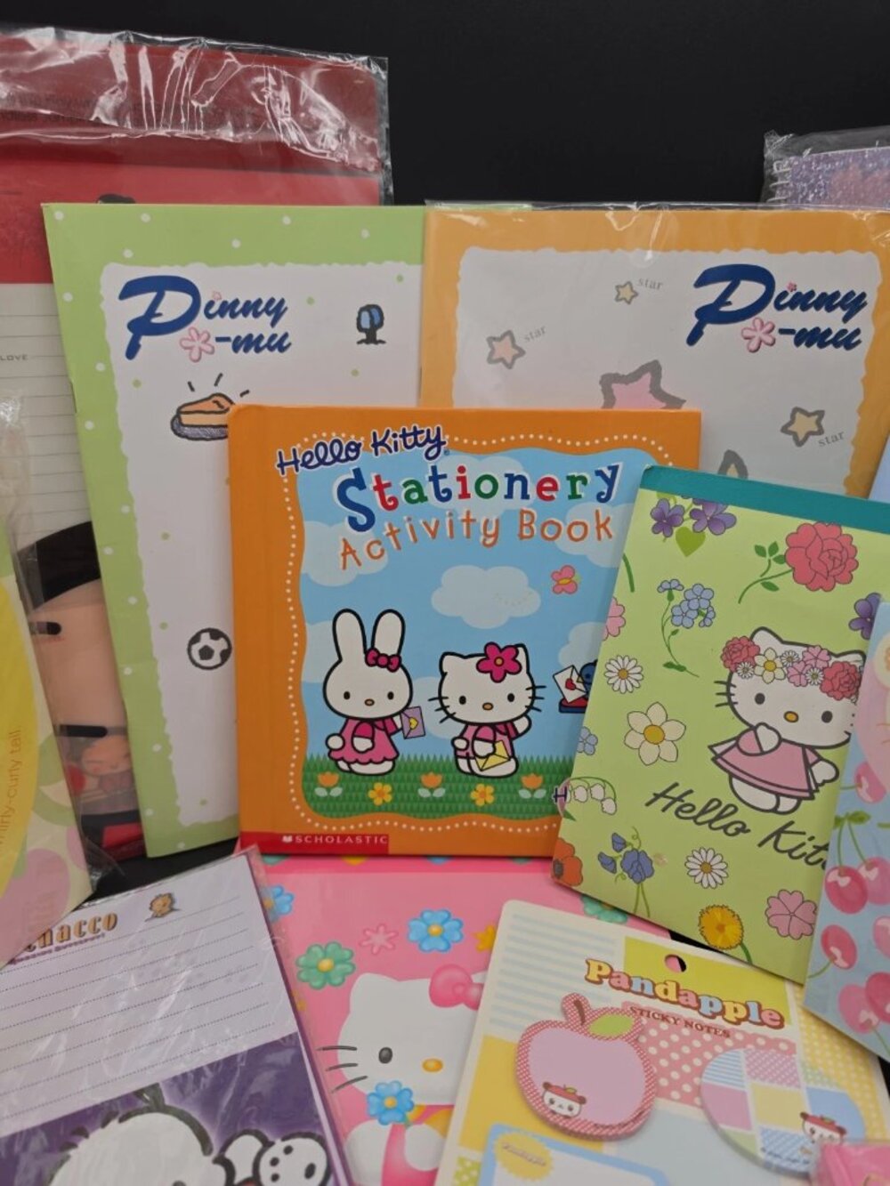 Vintage Hello Kitty Sanrio Stationery Lot Book Journal New
